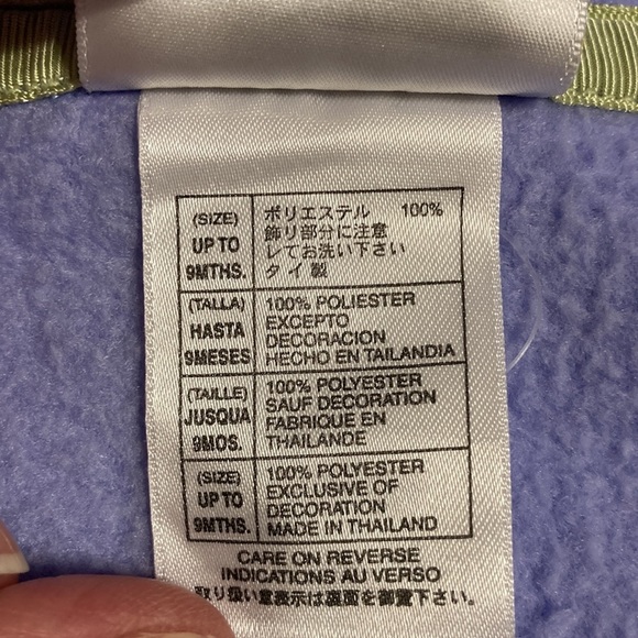 Vintage Walt disney world embroidered fleece snowsuit bunting up to 9m - Picture 6 of 7